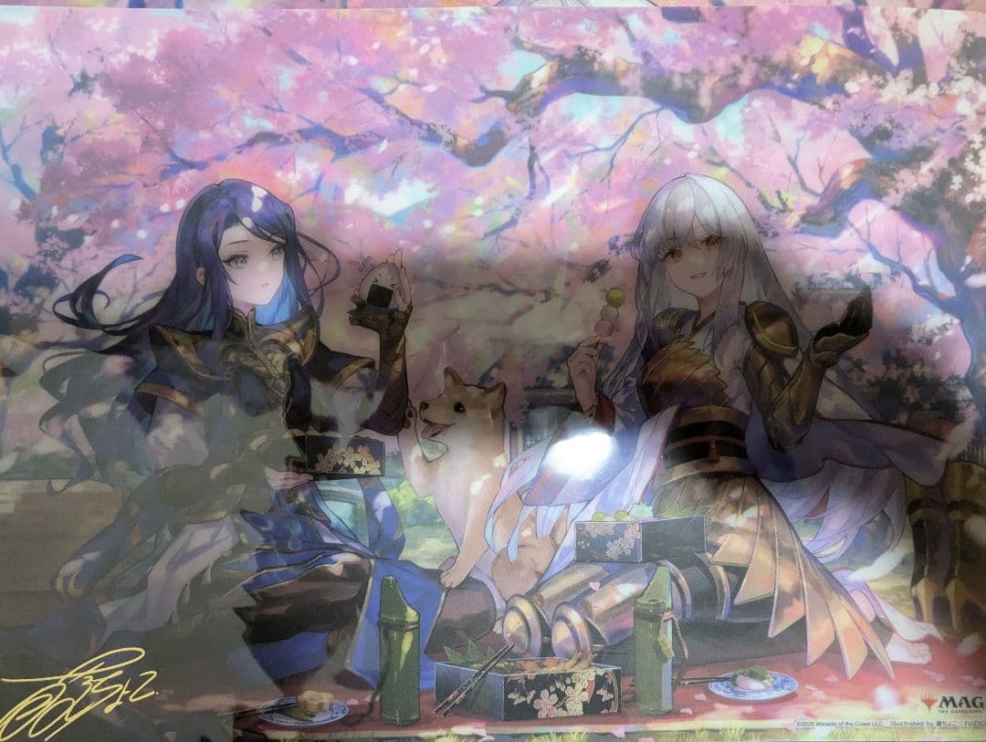 マ*リ様 放浪皇のお花見 プレイマット(3種)、 ビジュアルボード