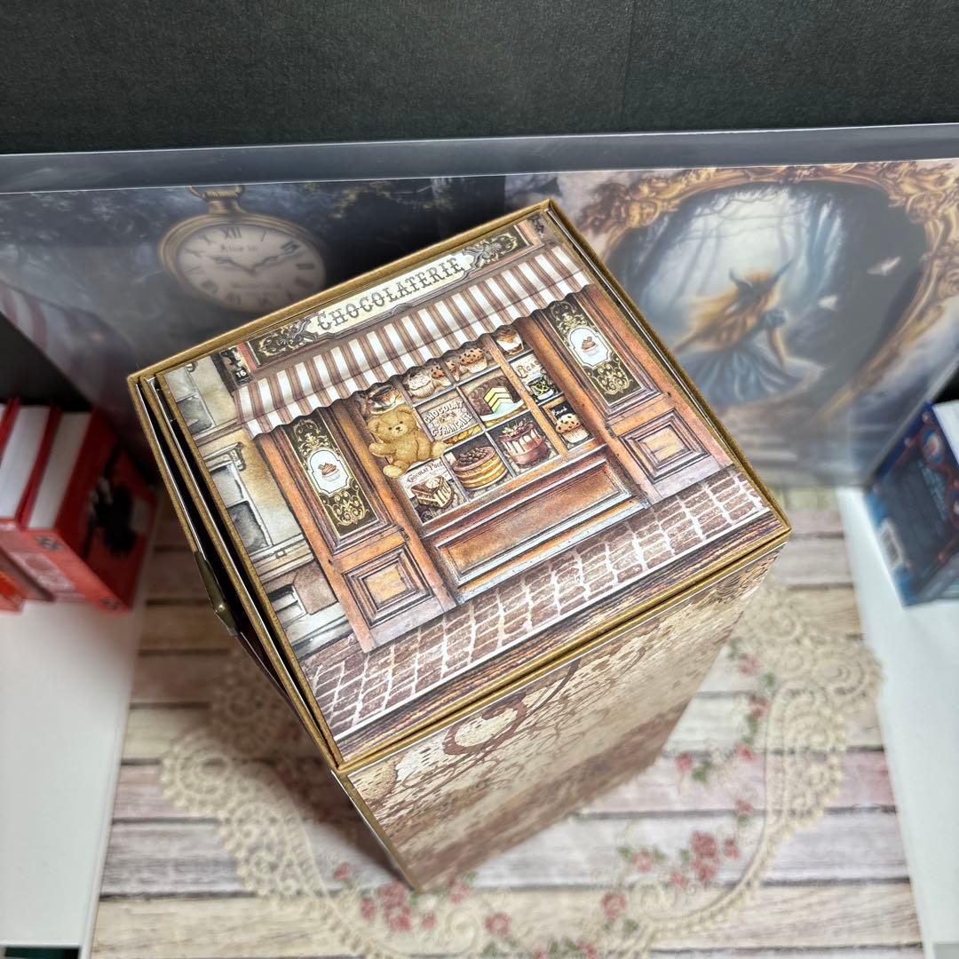 新型】スタンペリアcoffee＆chocolateおすそ分け収納ボックス2点