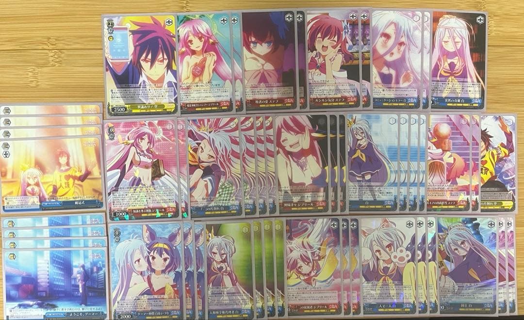 早い者勝ち‼️ ノーゲームノーライフ　デッキ ノーゲーム・ノーライフ「『 』デッキ」 ｜ ヴァイスシュヴァルツ