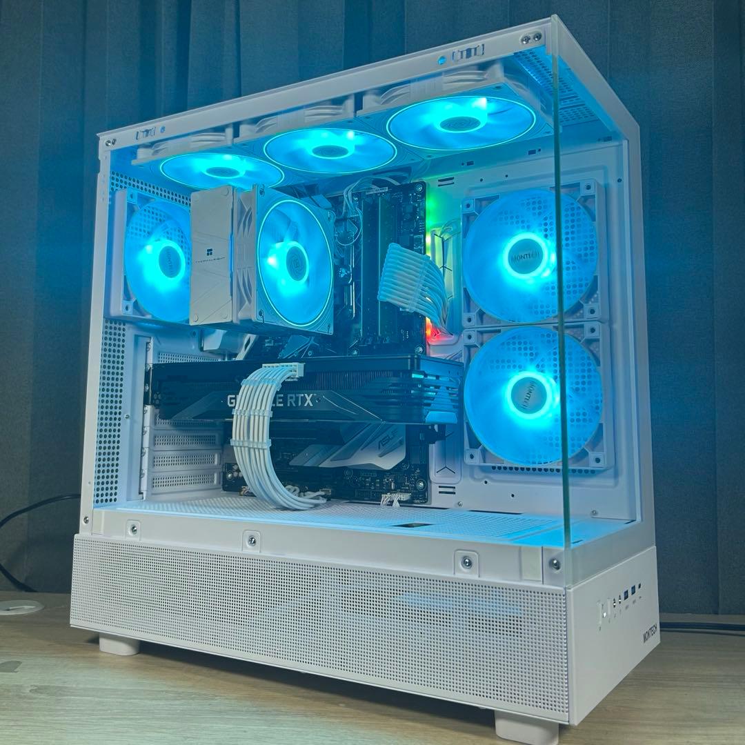 超高性能 白 ゲーミングPC RTX3070 Windows11 ワイルズ快適 ドスパラ