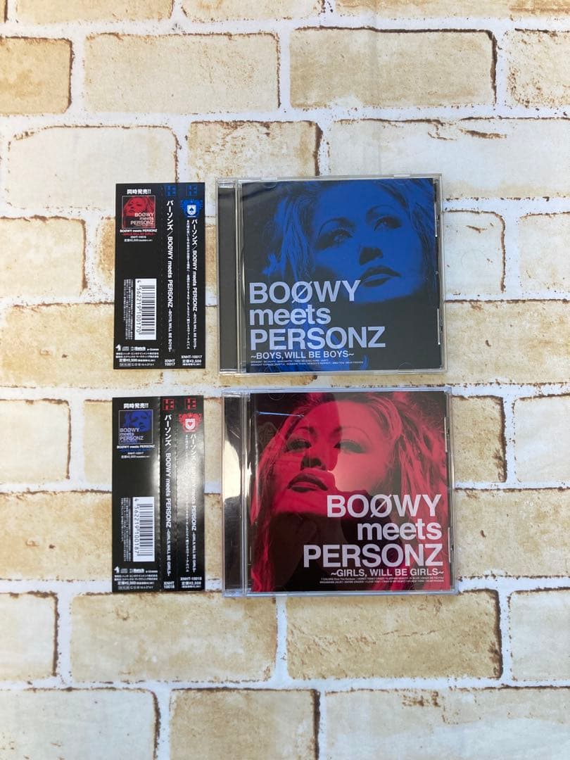 コレクション品 パーソンズ BOØWY meets PERSONZ 2枚セット 貴重！ BOOWY meets PERSONZ 2枚セット ボウイ パーソンズ BOOWY meets