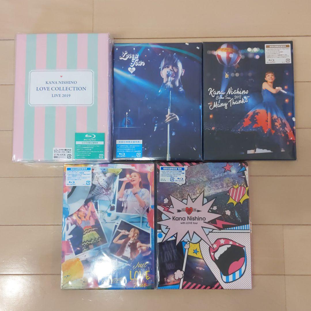 未開封 西野カナ ライブBD5点セット - メルカリ