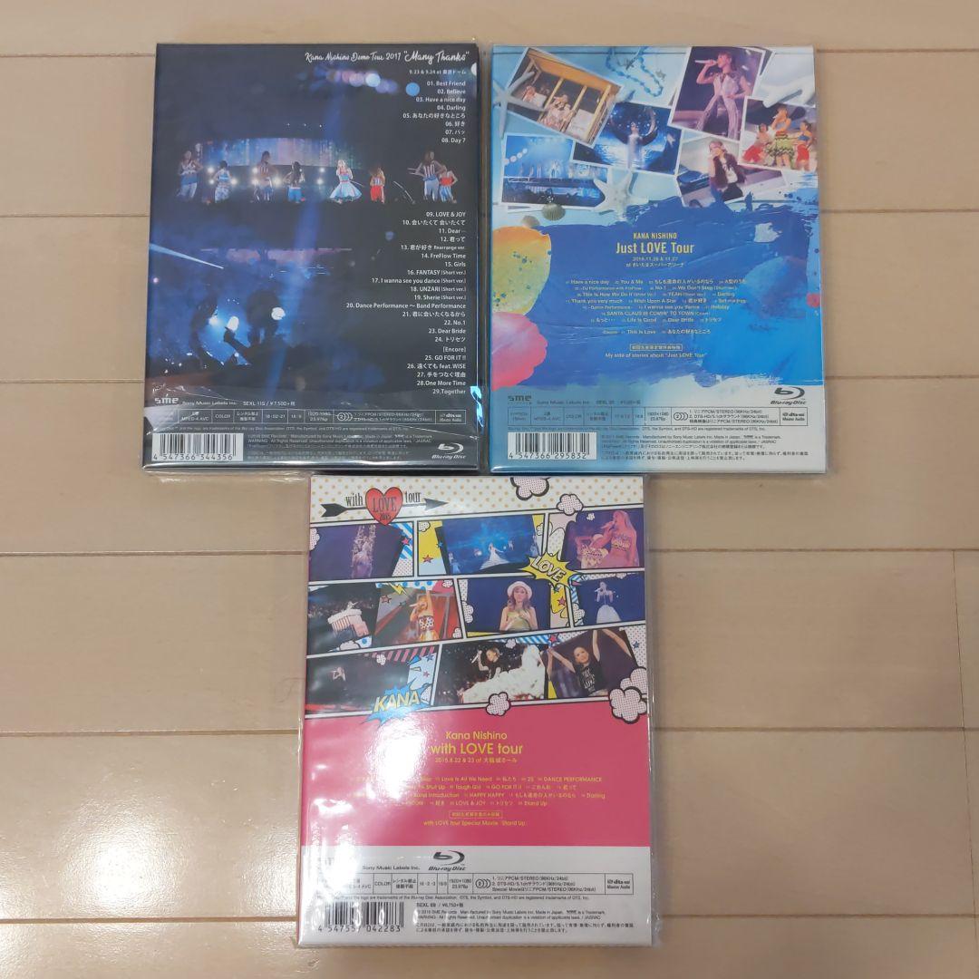 未開封 西野カナ ライブBD5点セット - メルカリ
