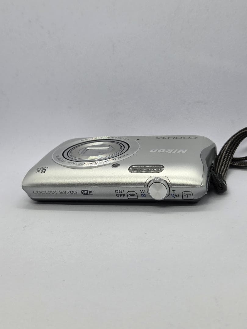 スマホ転送OK】ニコン Nikon COOLPIX S3700 シルバー - メルカリ