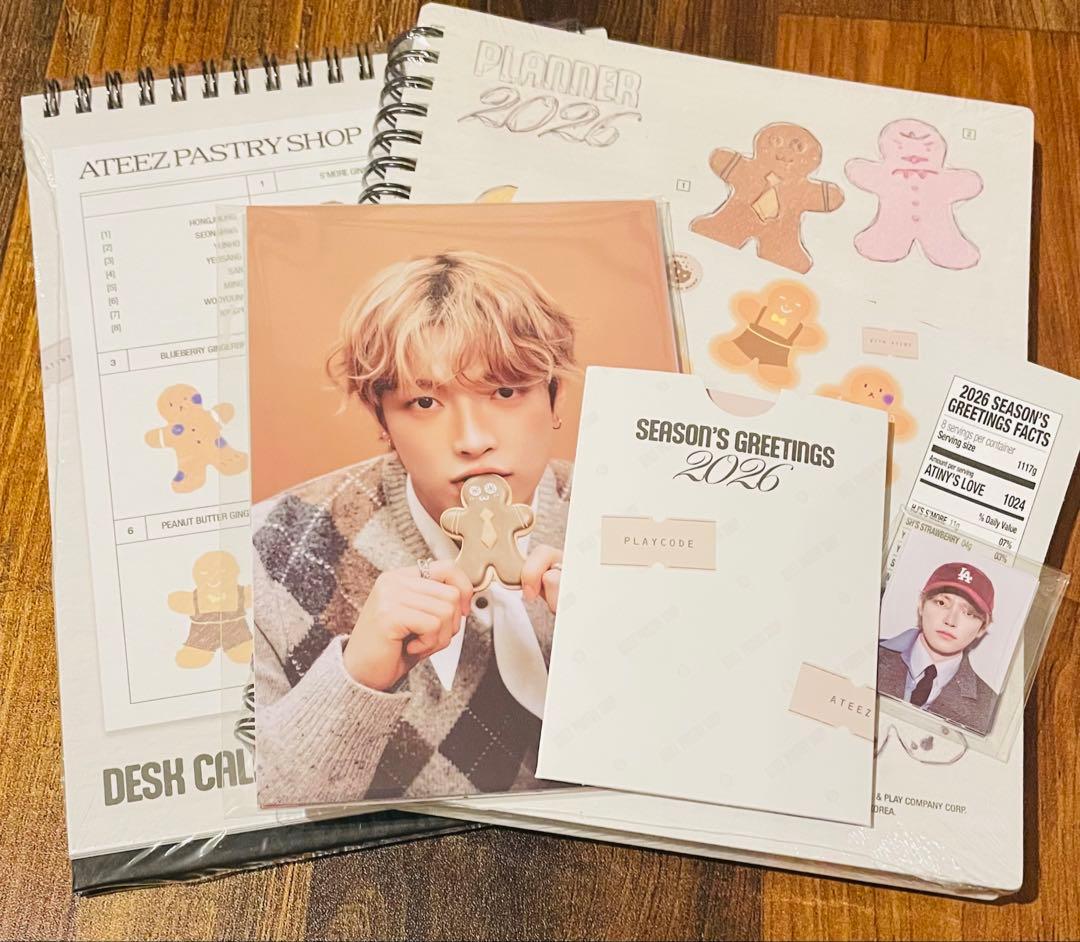 Ateez シーグリ2026 開封済み ランダム以外セット - メルカリ