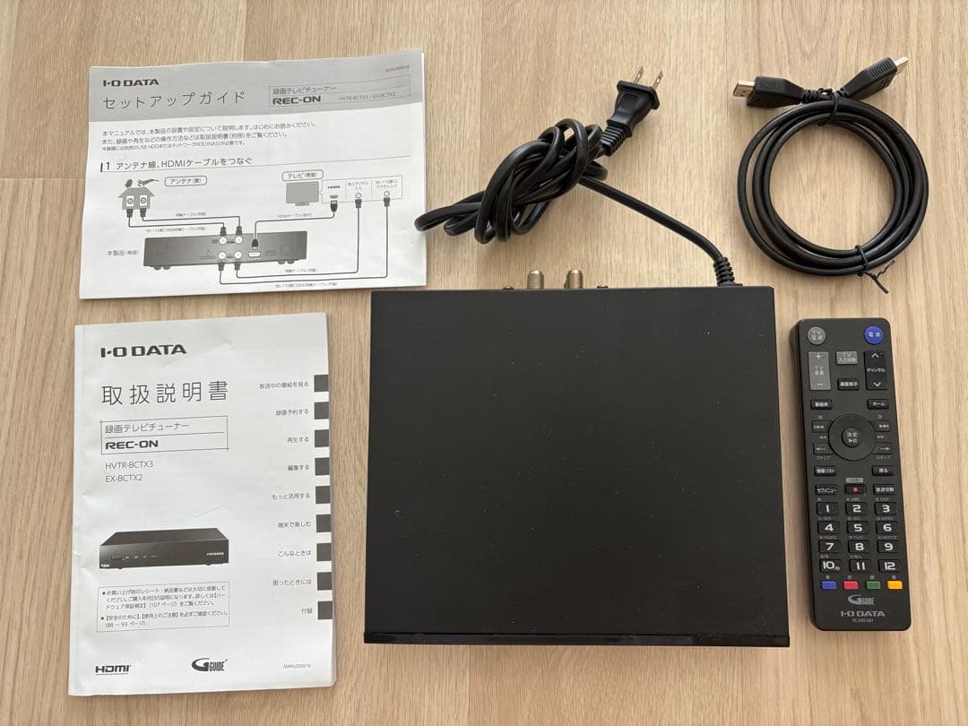 REC-ON EX-BCTX2 テレビチューナー本体セット REC-ON（EX-BCTX2） 仕様 | テレビチューナー | アイ・オー・データ