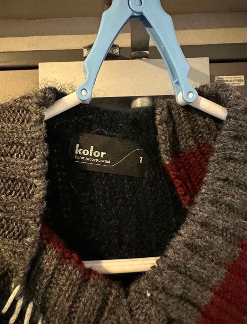 kolor 20aw クレイジーパターンニット サイズ1 - メルカリ