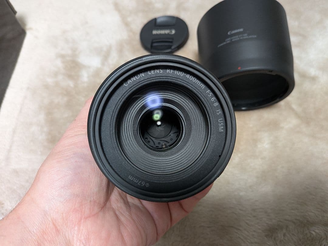 ドンドン　Canon RF 100-400mm F5.6-8 IS USM