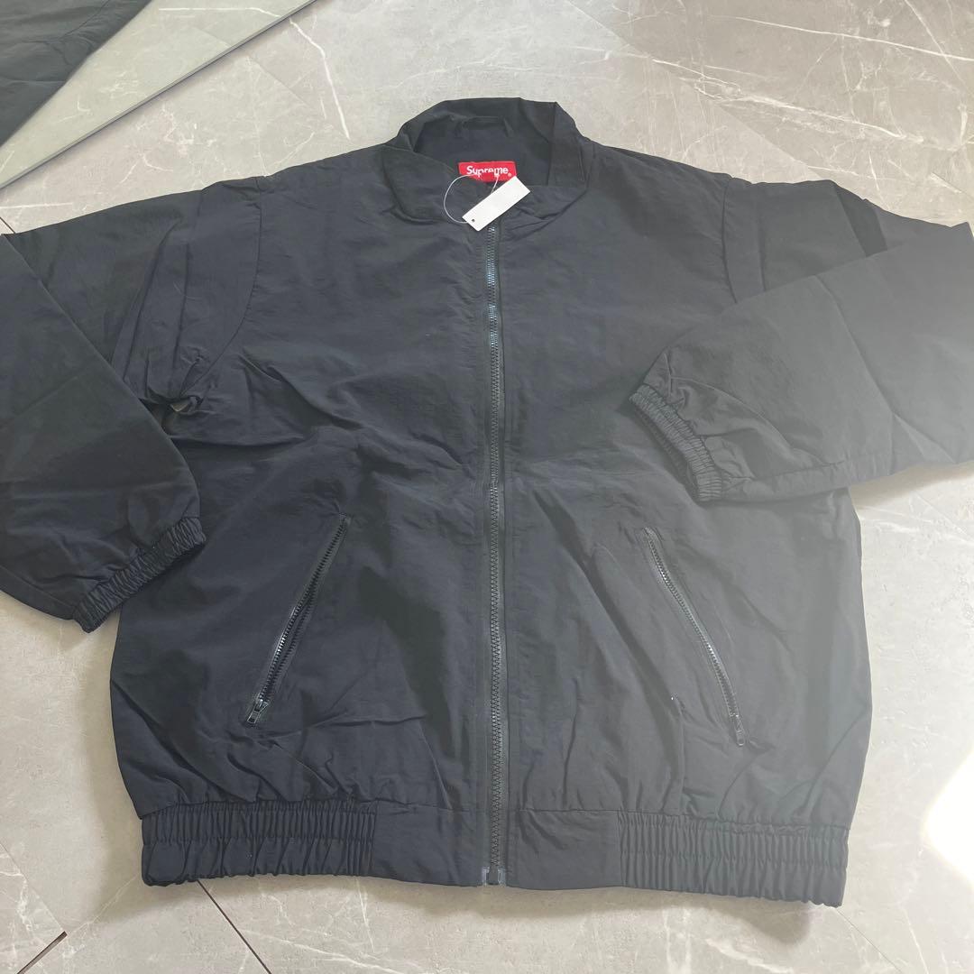 Supreme ブラック ナイロンジャケット - メルカリ