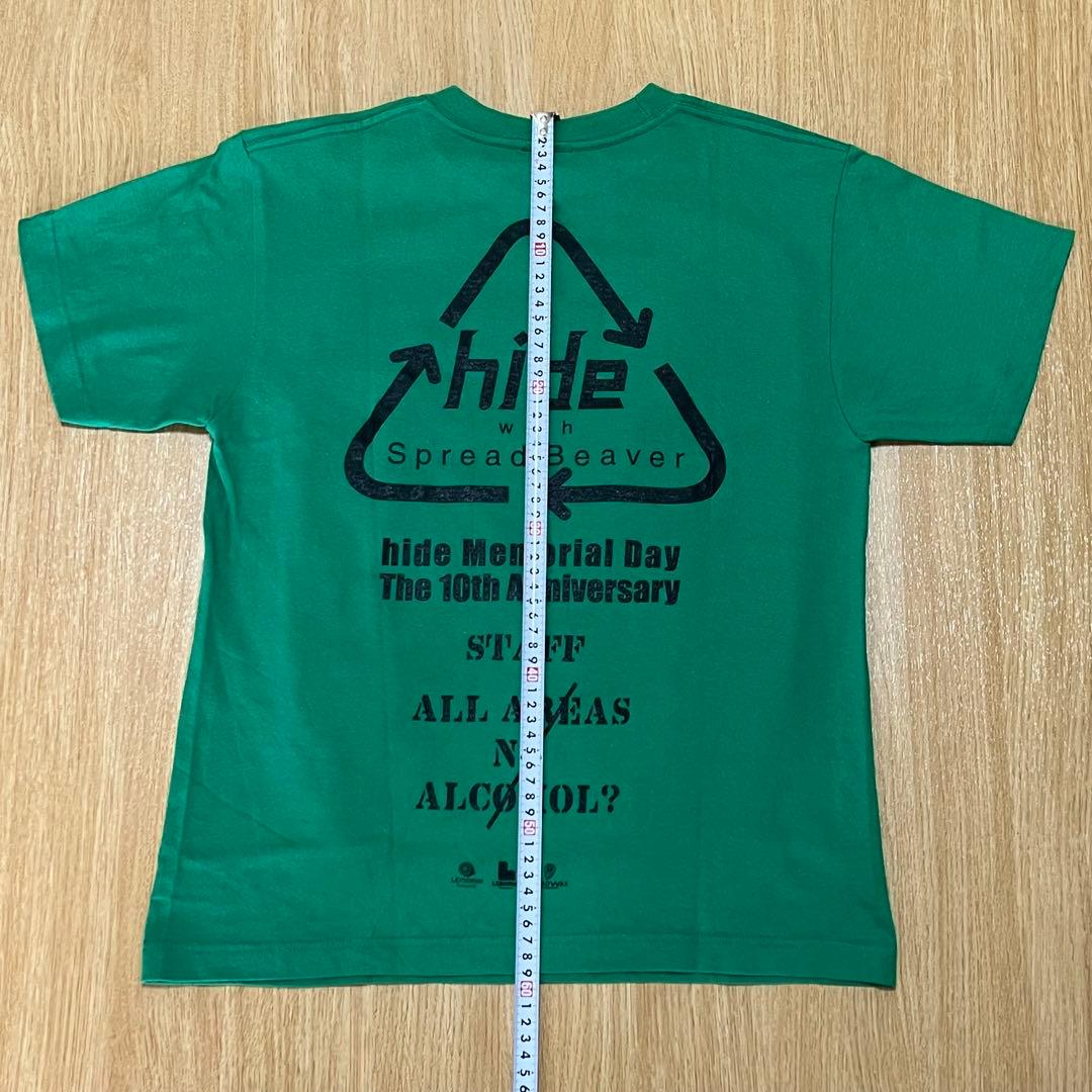 hide LEMONeD Doohickie Tシャツ グリーン 2008 S