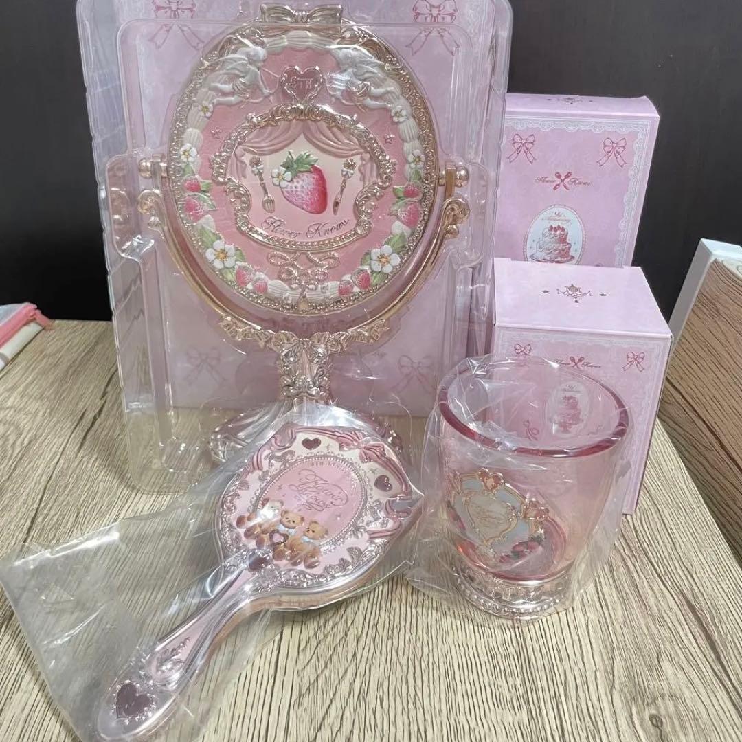 フラワーノーズ9周年アクセサリーコレクション3点セットスタンドミラー