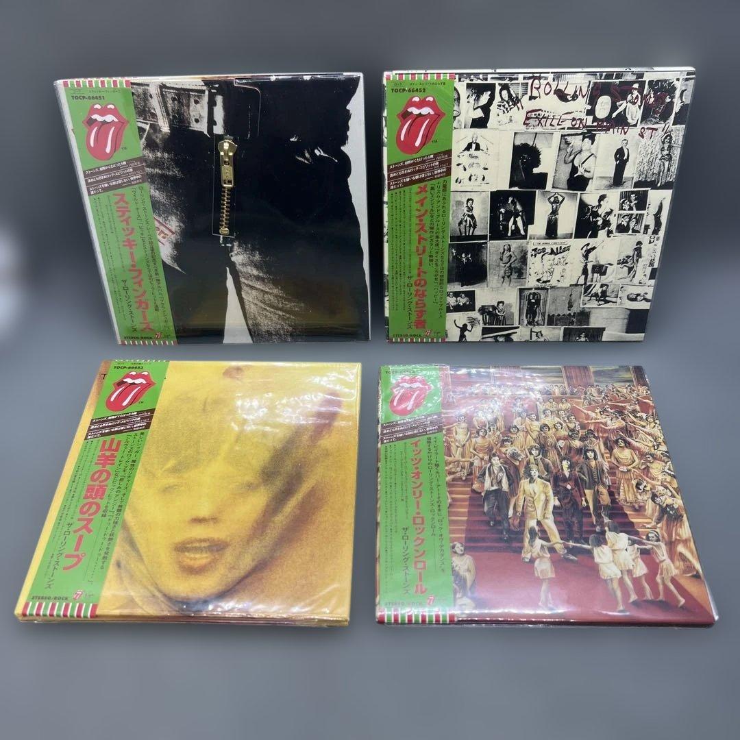 ザ•ローリング•ストーンズ 紙ジャケットCD 8タイトルセット ザ•ローリング•ストーンズ/紙ジャケット8タイトルセット 日本盤LP帯
