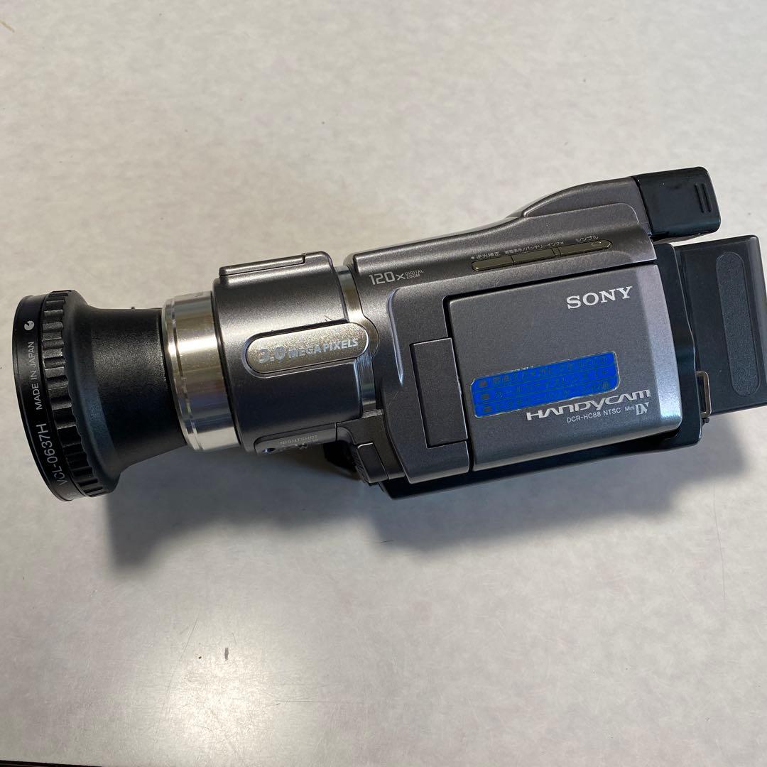 美品 SONY miniDV HANDYCAM DCR-HC88 ⑦ - メルカリ