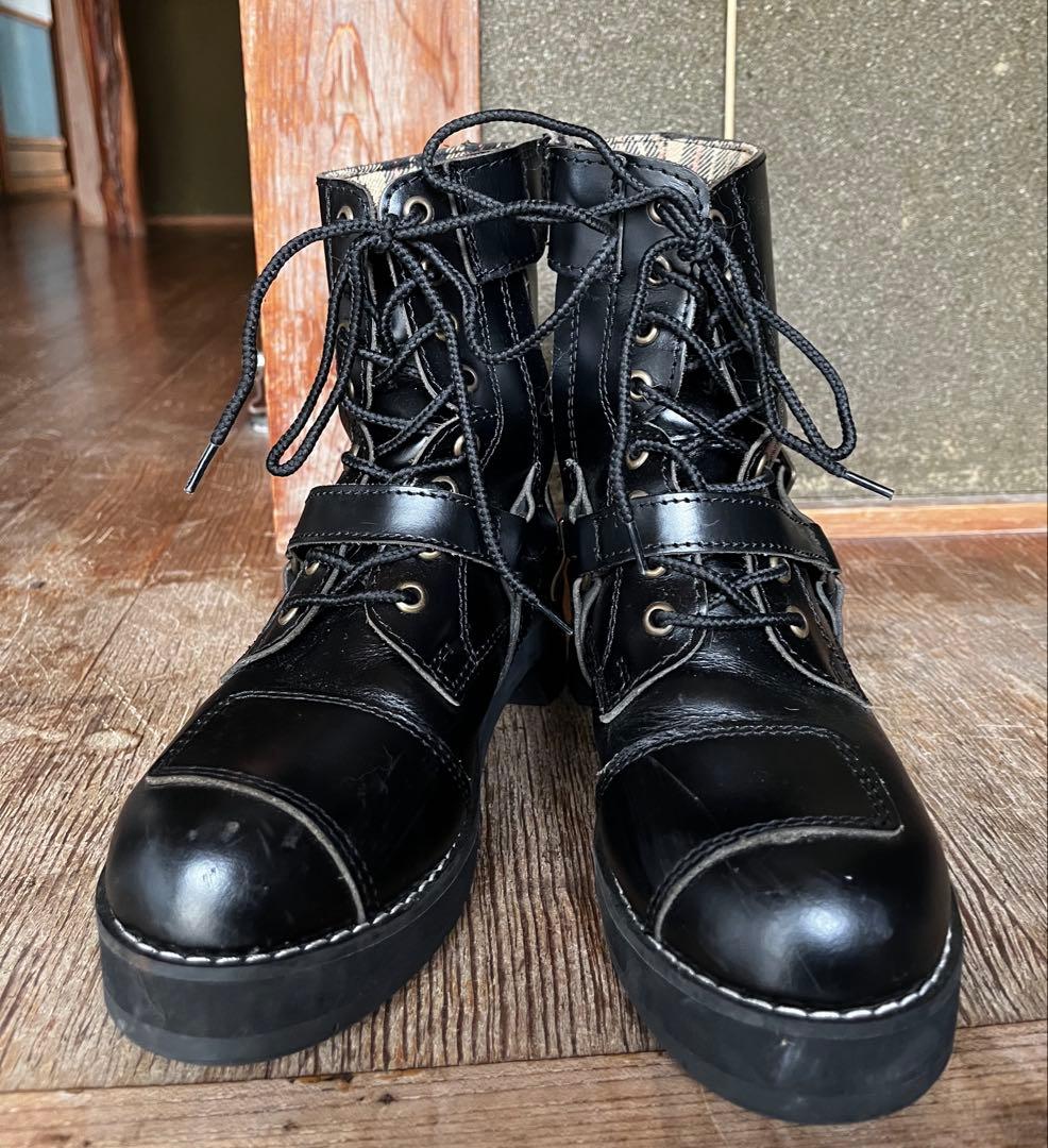 WILD WING 厚底バイクブーツ23.5cm 楽天市場】厚底スワロー バイクブーツフラッグシップ◇平日11:30までの