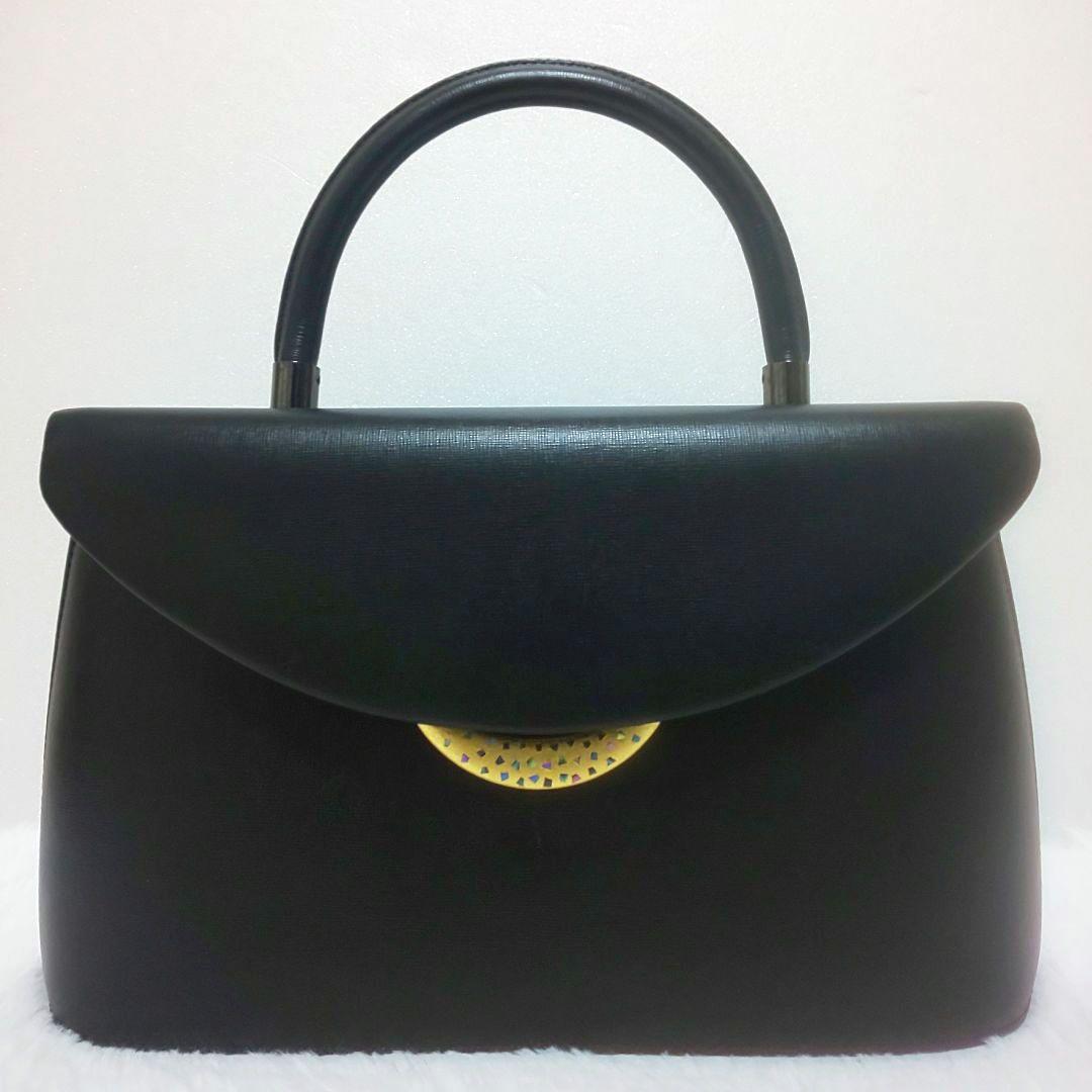 ✨美品✨坂本これくしょん フォーマル ハンドバッグ 銀河 金箔 日本製