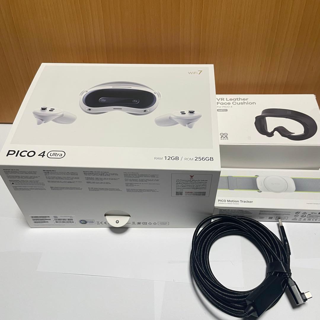 うさぎPICO 4 Ultra本体モーショントラッカー＋フェイスガード うさぎPICO 4 Ultra本体モーショントラッカー＋フェイスガード うさぎ