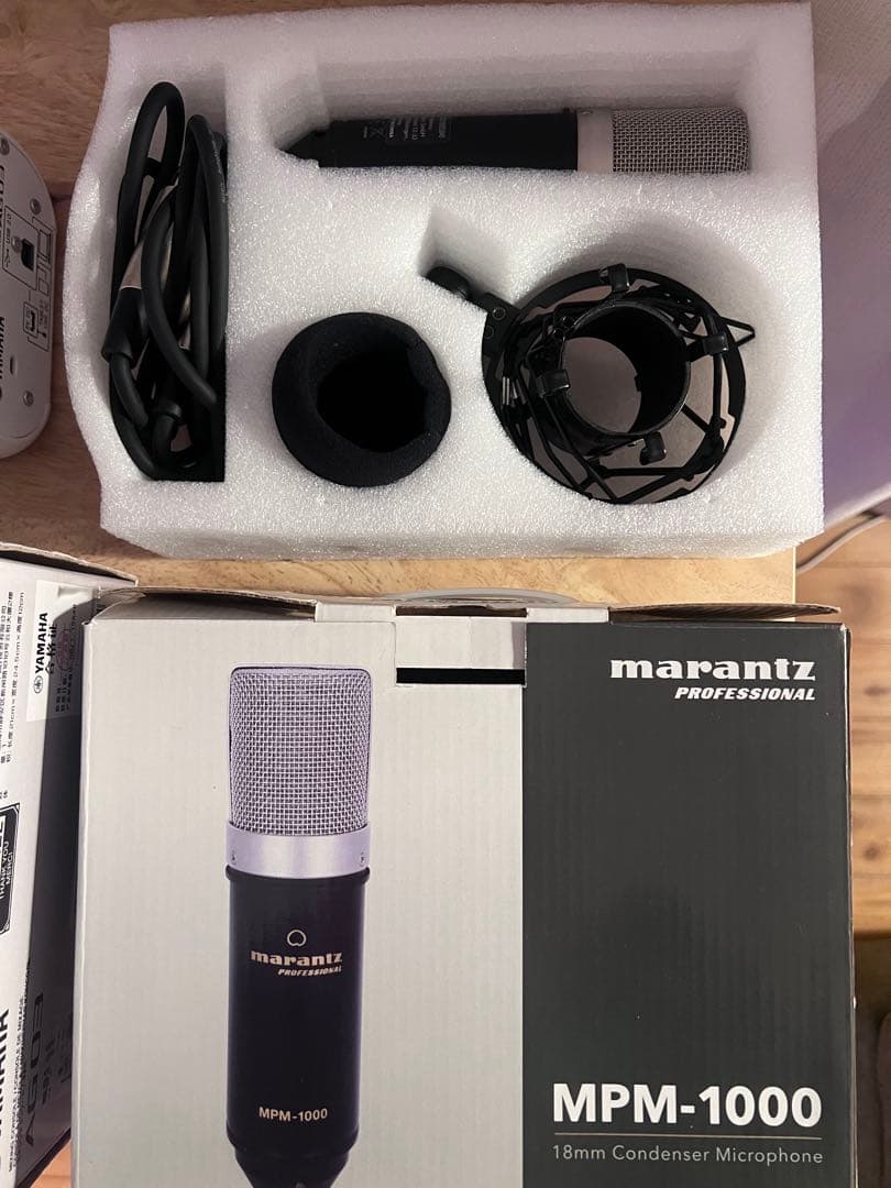 MARANTZ MPM-1000 2台 YAMAHA AG03 ケーブル多SET