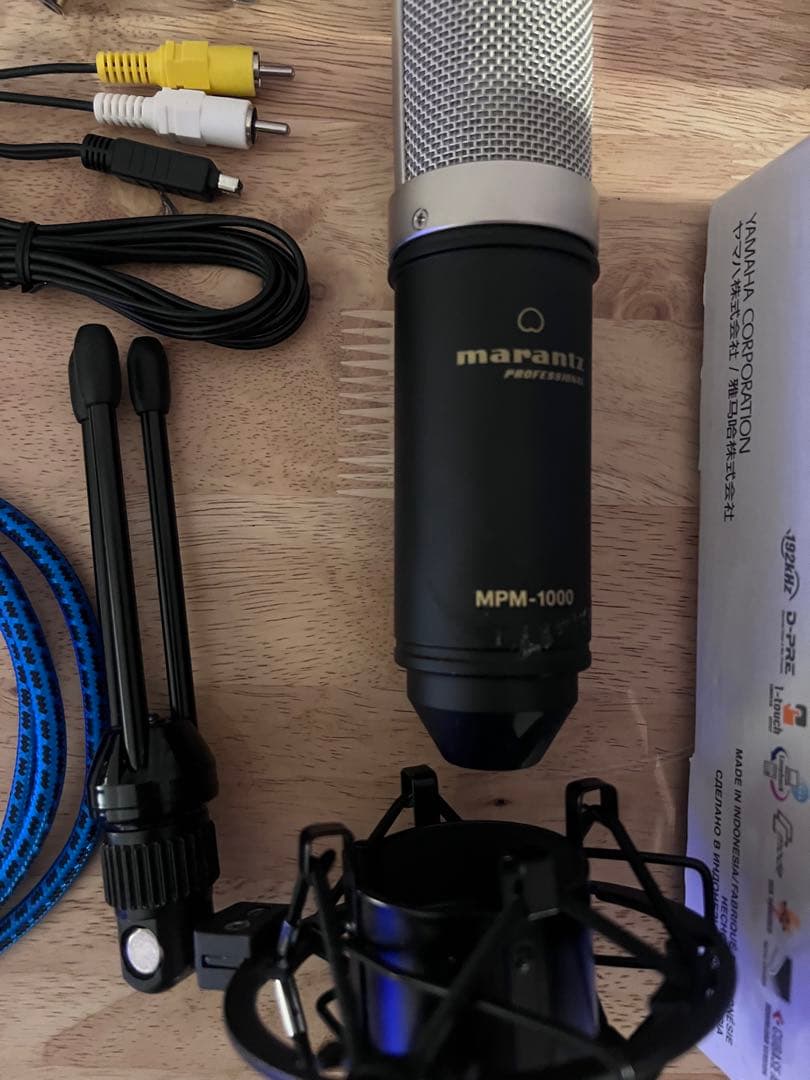 MARANTZ MPM-1000 2台 YAMAHA AG03 ケーブル多SET
