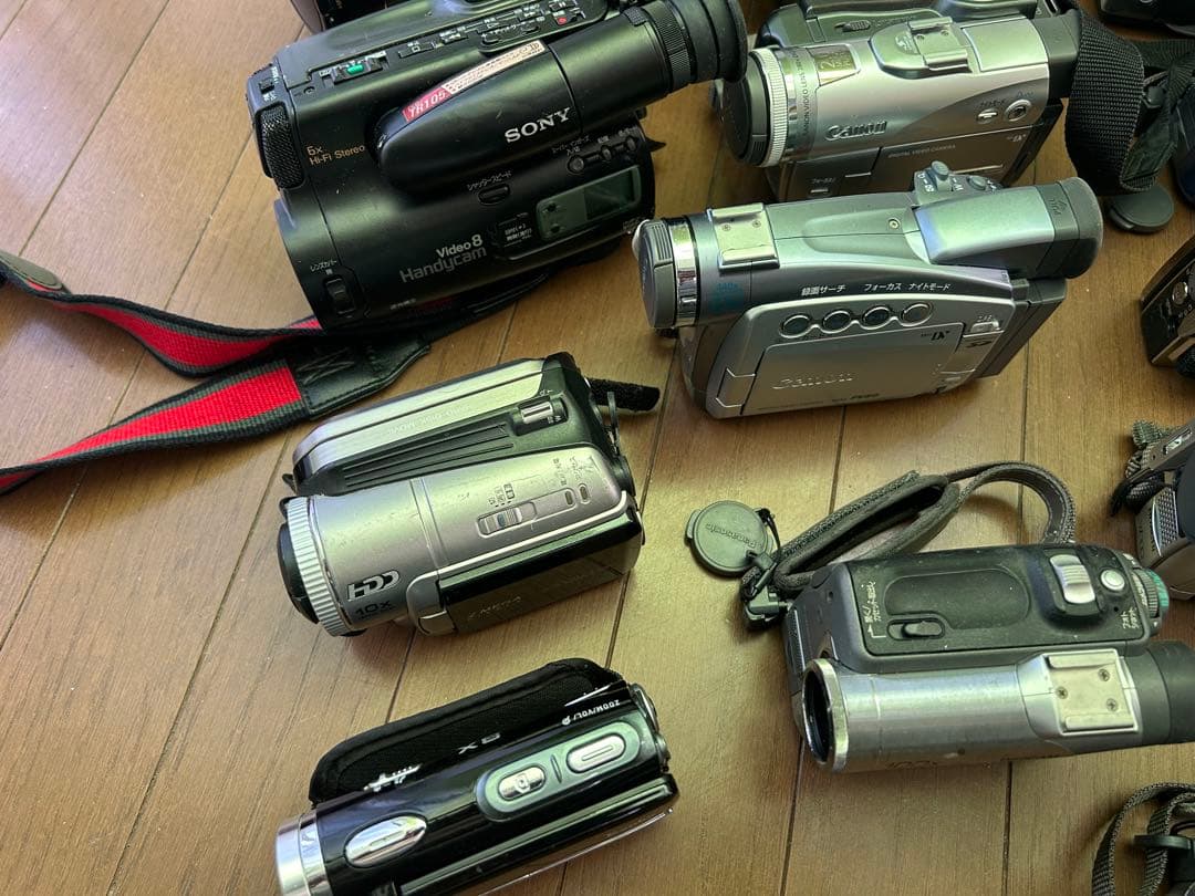 ジャンク品】ハンディカムセット 20台 Sony Panasonic JVC