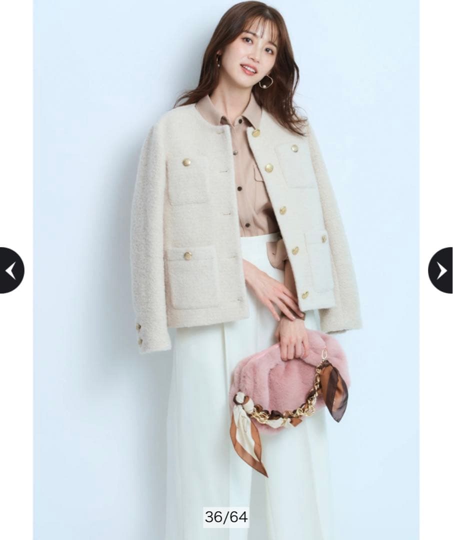 新品未使用タグ付き JUSGLITTY シャイニーブークレジャコット - メルカリ