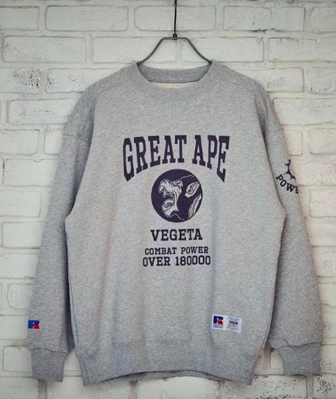 Rofj BYJUMP SHOP ドラゴンボール ベジータトレーナーS バッグ付