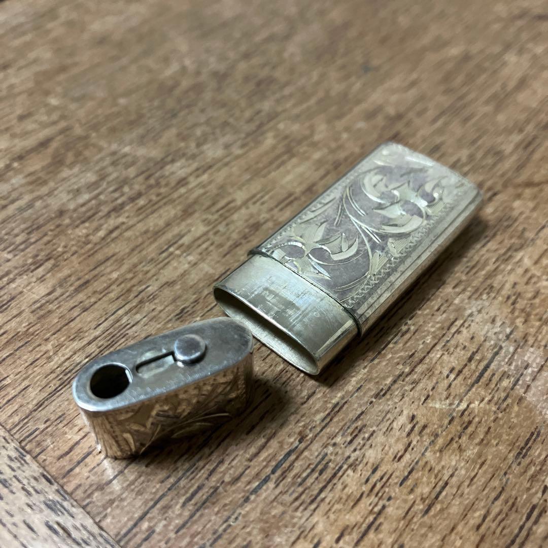 仁丹ケース 銀製 未使用 箱付き - メルカリ