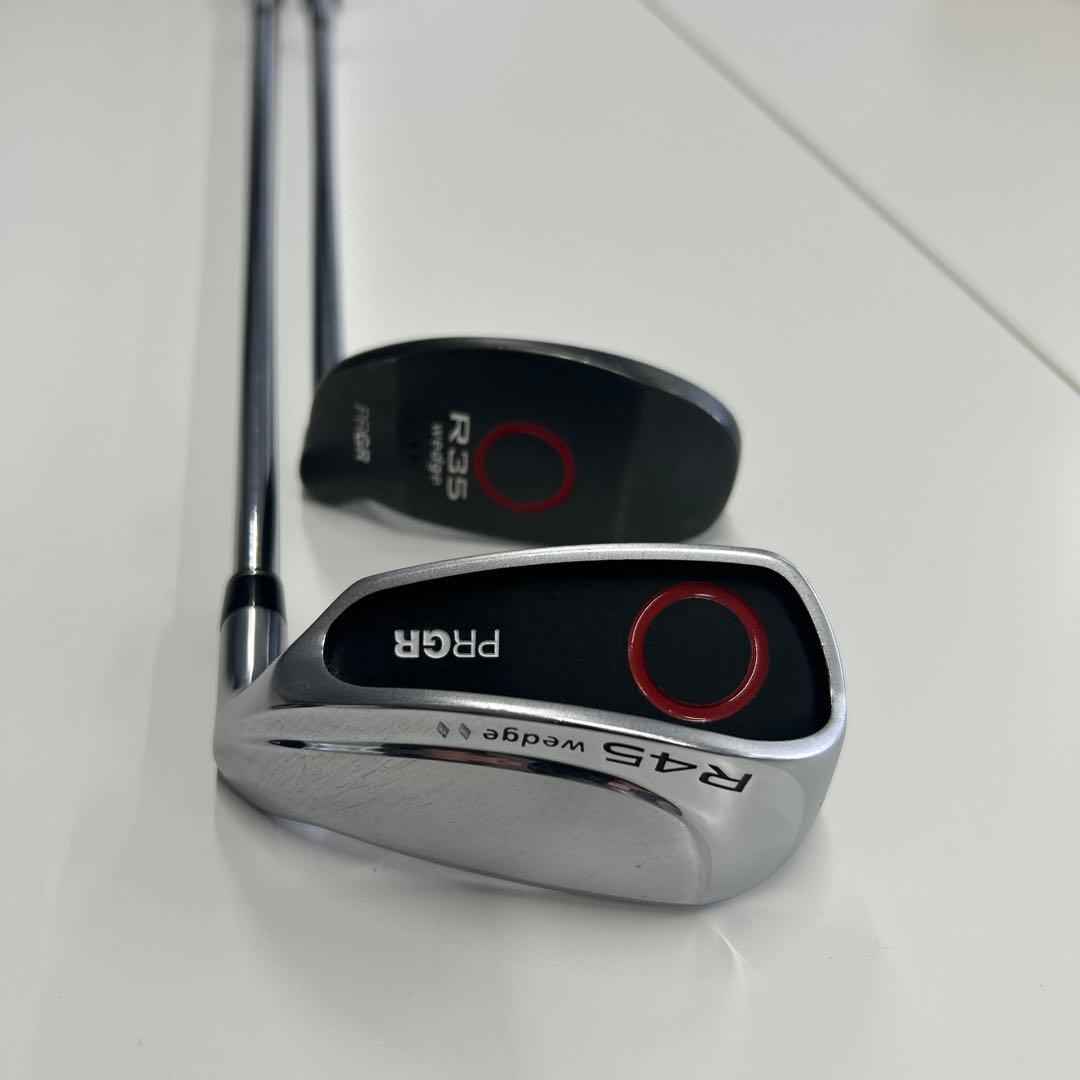 PRGR R35 R45 チッパー 2本セット PRGR（プロギア） R45 ウェッジ チッパー シャフト：オリジナル PRGR