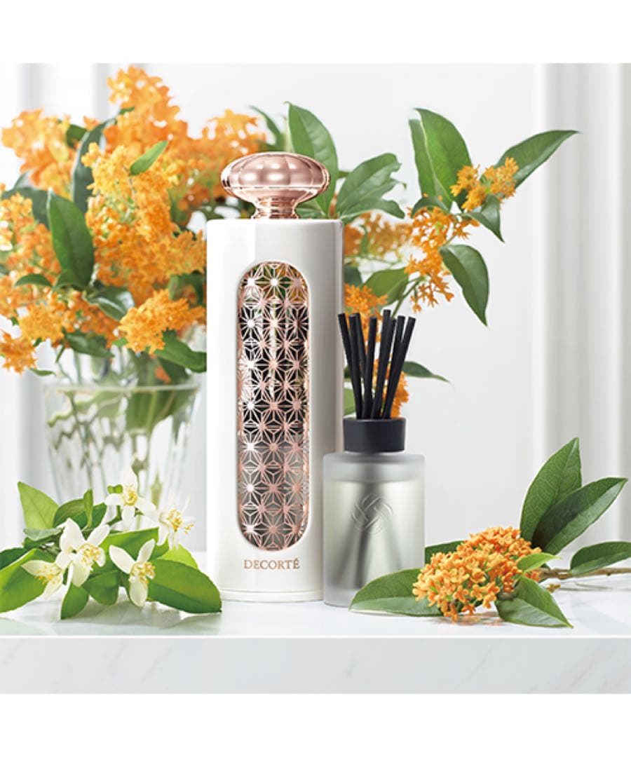 DECORTÉ ディフューザー　オスマンサスレフィル×2個セット コスメデコルテフレグランスホルダー+レフィルオスマンサス｜ トーヨー