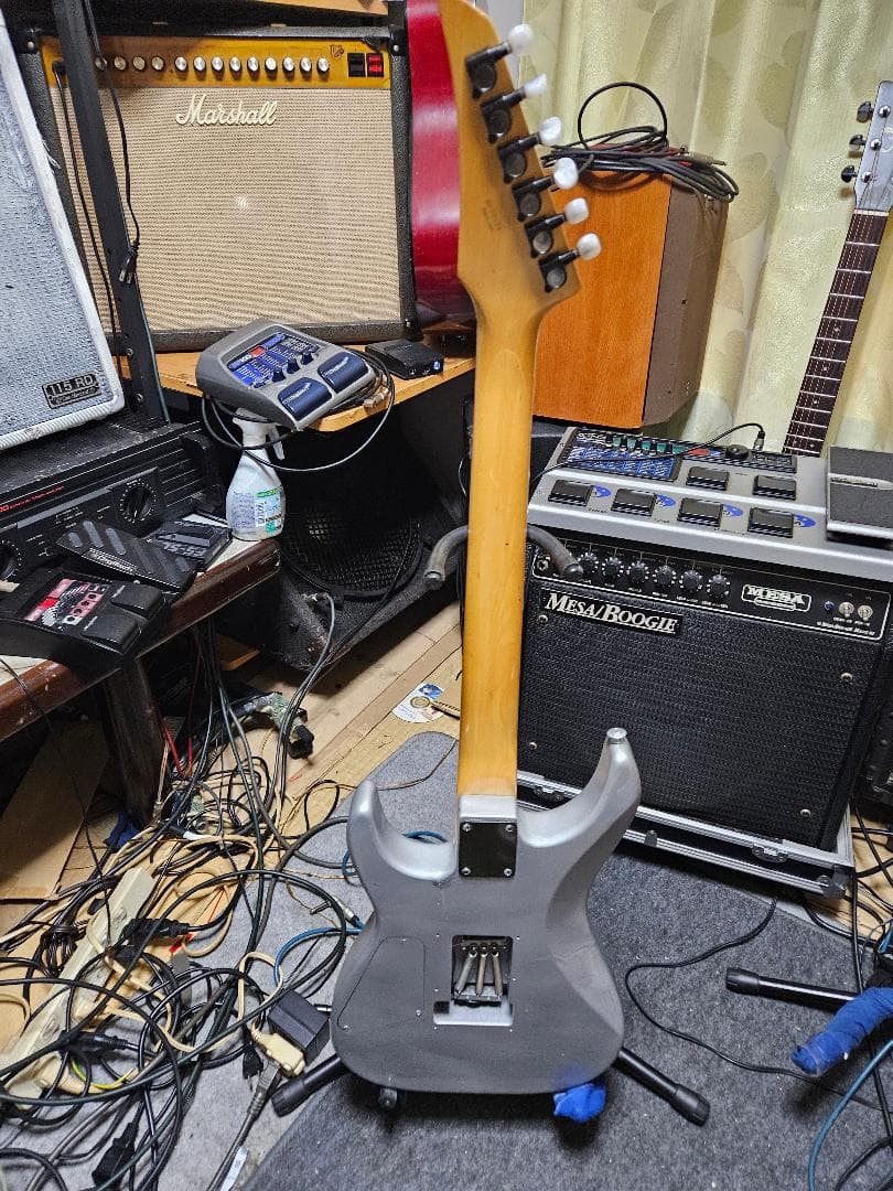 ジャンク！ネックRGX520J・ボディ112?DUNCAN　4レイル　動画！