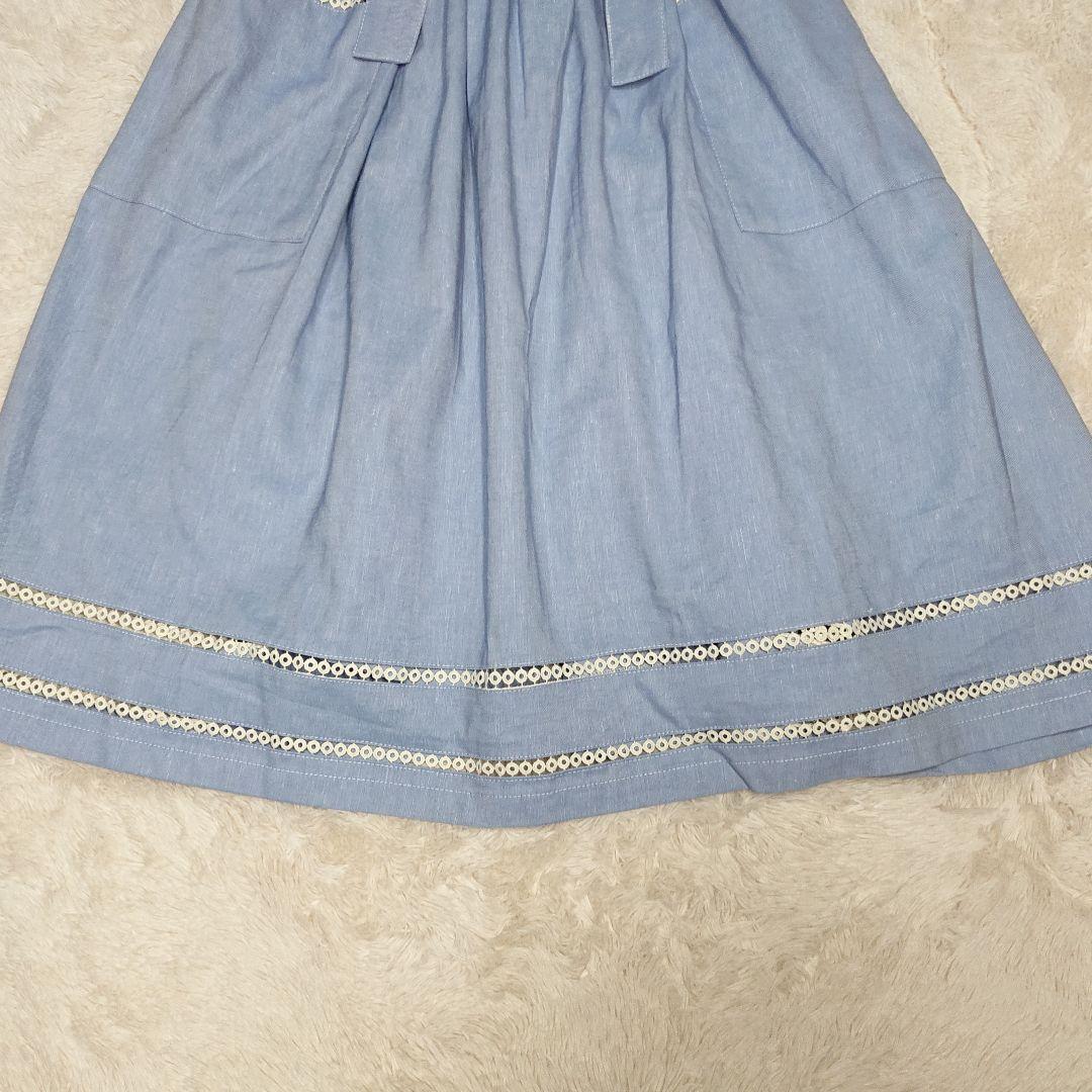 杏さん着用 ラルフローレン アディソンシャンブレイ エプロン 色違い