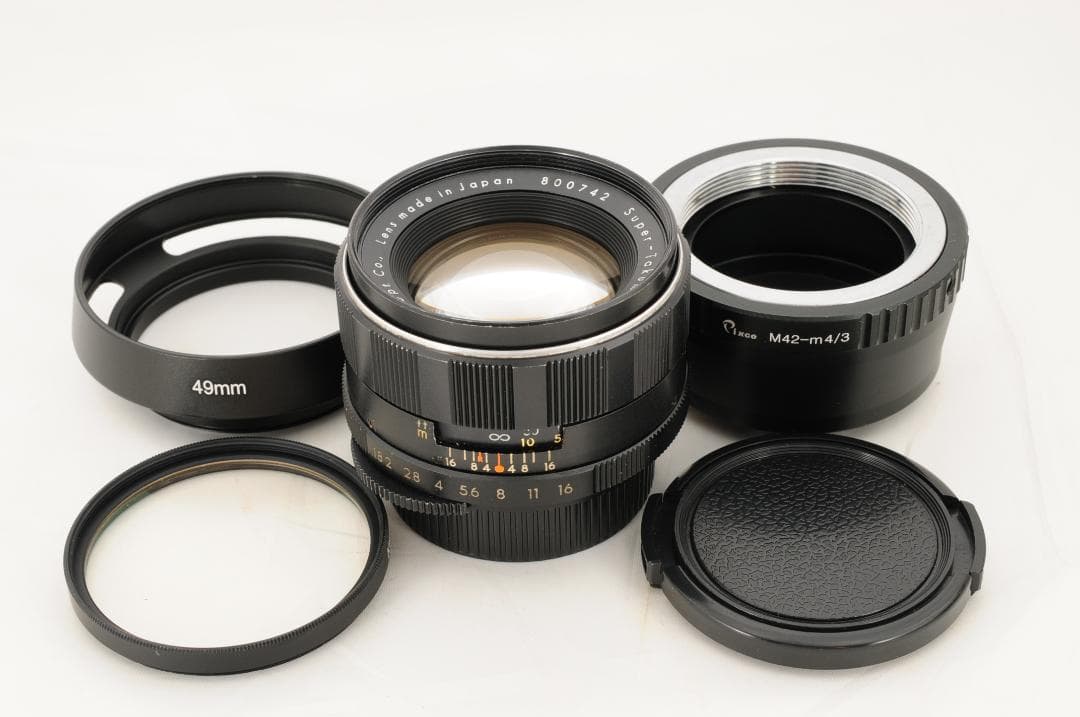 インスタ映えレンズ PENTAX Super-Takumar 55mm F1.8