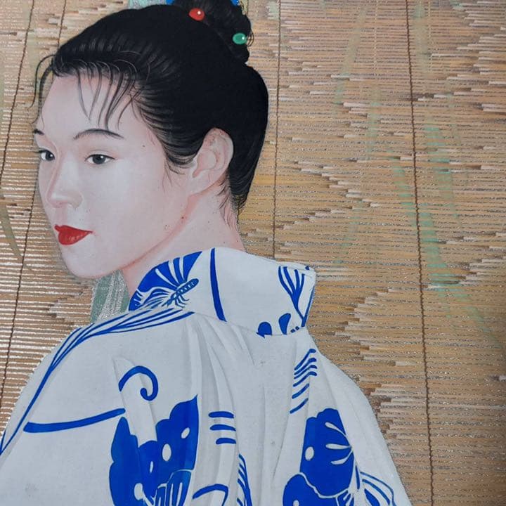 青山亘幹 絵画 夏 日本画 - メルカリ