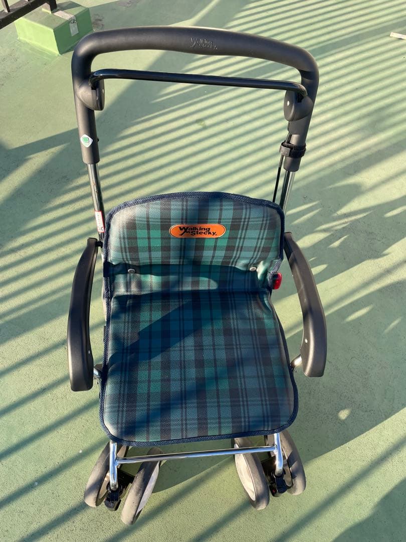 Walking Stecky シルバーカー チェック柄 2026年最新】walking steckyの人気アイテム - メルカリ