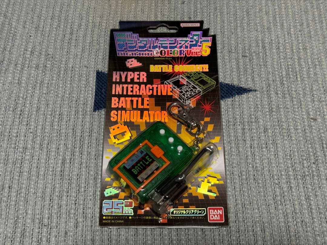 未開封 デジタルモンスター COLOR ver.5 デジタルモンスター Ver.5 クリアグリーン/電子ゲーム/デジタル
