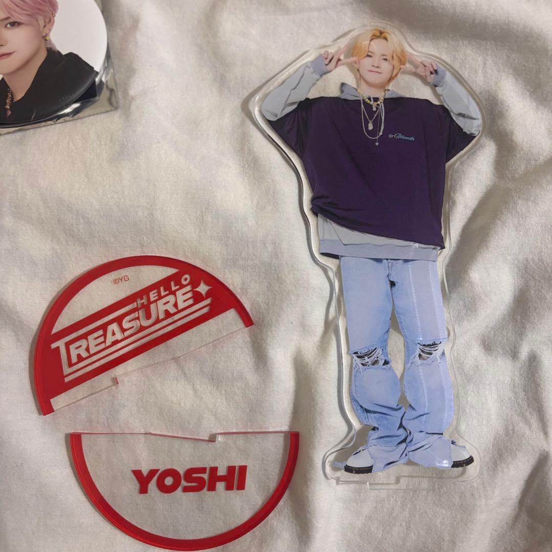 treasure ヨシ グッズ まとめ売り アクスタ 缶バッジ お値下げ