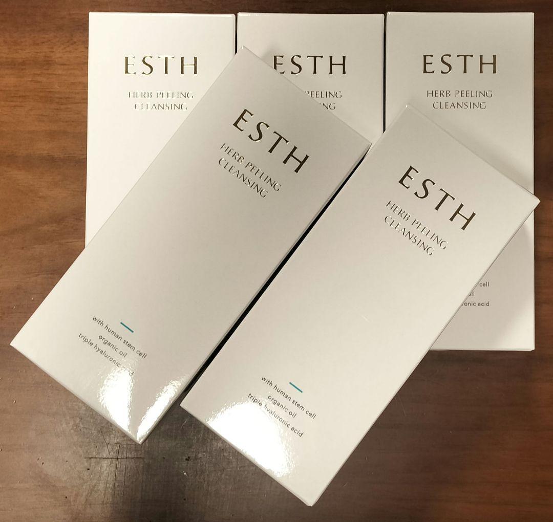 ESTH ハーブピーリングクレンジング 120g　5本セット 楽天市場】《公式》 ESTH エス ハーブピーリング クレンジング 毛穴