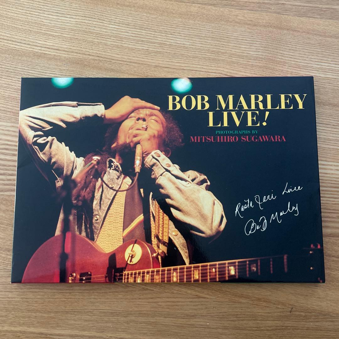 \"美品\" BOB MARLEY LIVE! 写真集