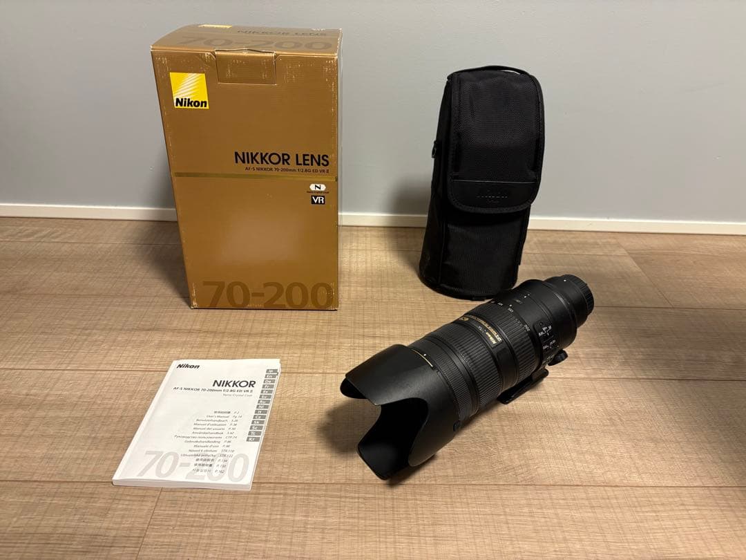 Nikon AF-S NIKKOR 70-200mm f2.8G ED VRⅡ Nikon Nikkor AF-S 70-200mm f/2.8E FL ED VR Lens