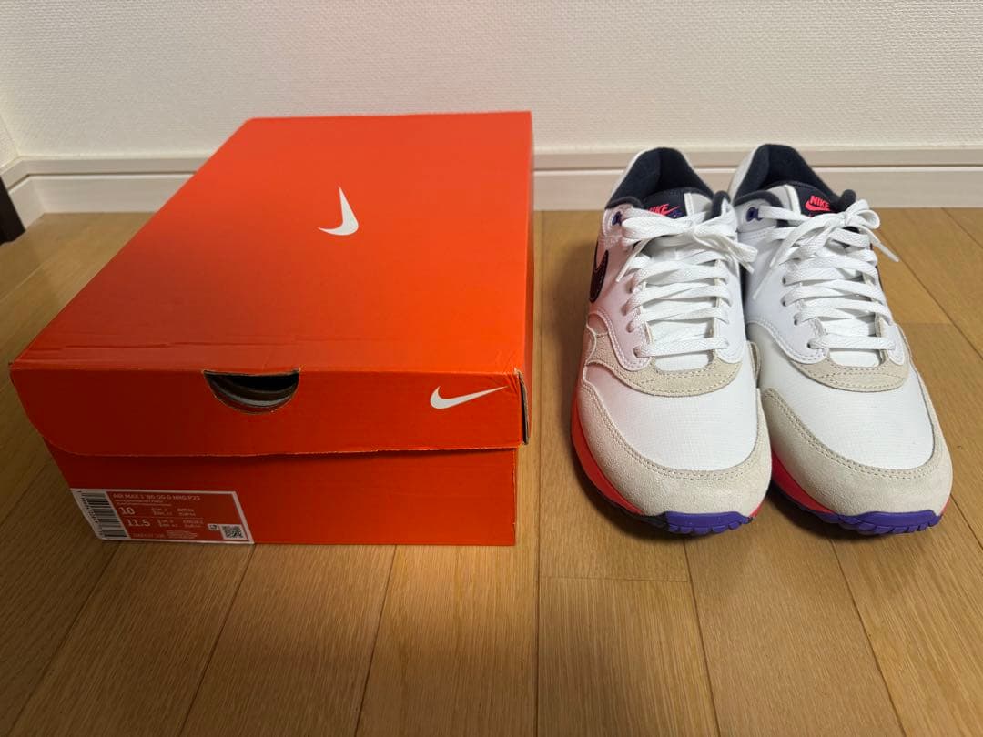 NIKE エアマックス1 ゴルフシューズ NRG 28cm Nike Air Max 1 G NRG Golf Shoes White/Cement Grey/Black/Habanero