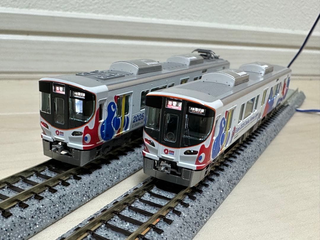 会場限定品]TOMIX 323系 大阪·関西万博ラッピング レール付きセット