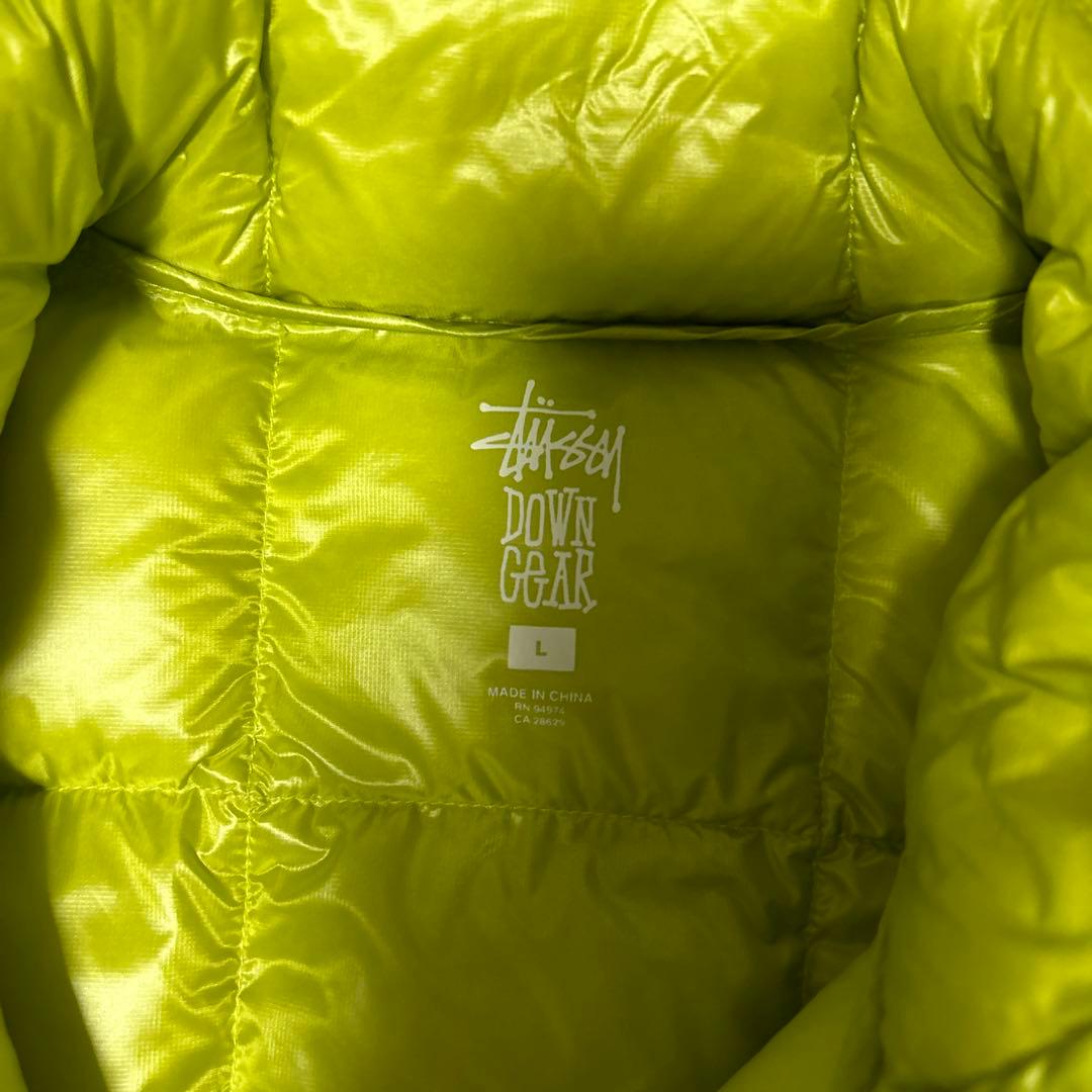 Stussy ダウンジャケット L ライムグリーン | 激安通販のイーサプライ