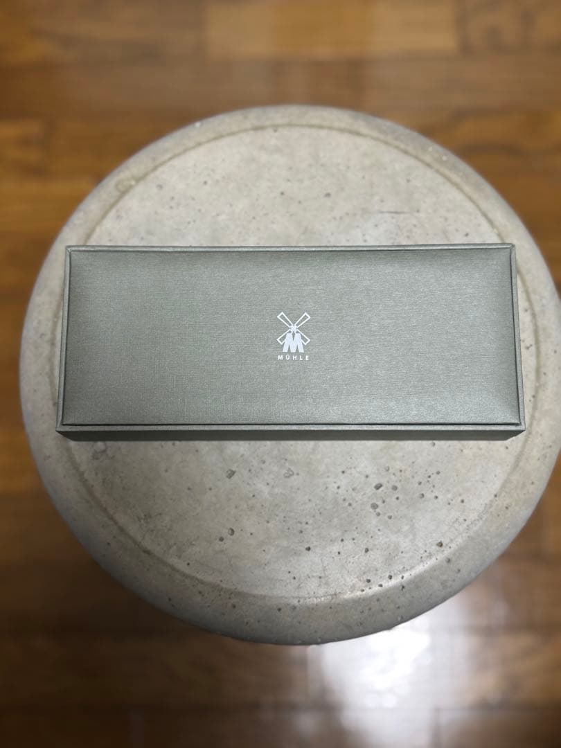 廃番 激レア ミューレ かみそり マッハ3 ジェニュインホーン 替刃付