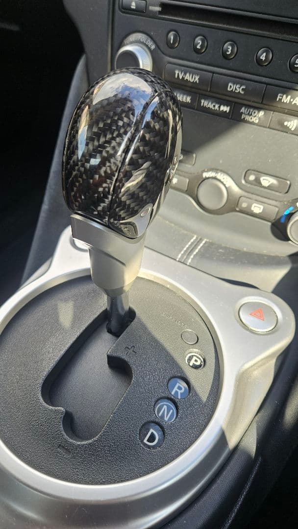 Z34 セントラル20 カーボンシフトノブ/AT用 楽天市場】Z34 フェアレディZ Zスポーツ カーボンシフトノブ AT車