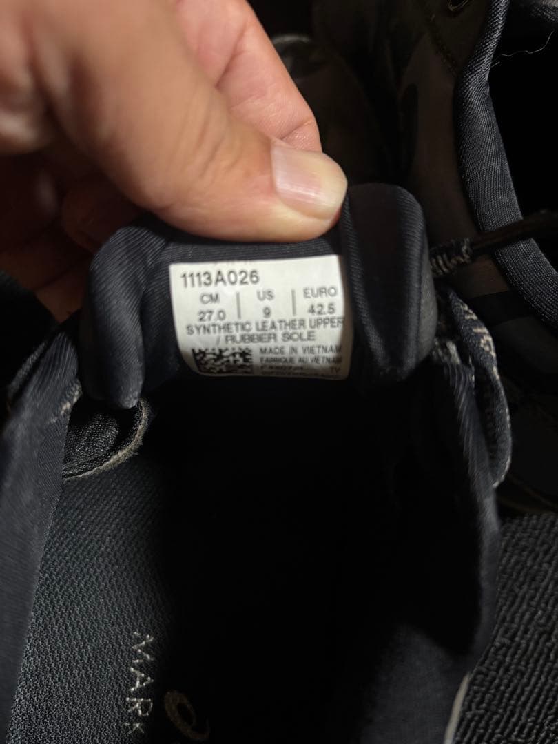 値下げ中！MARK & LONA カモフラージュ アシックスコラボ 27.0cm