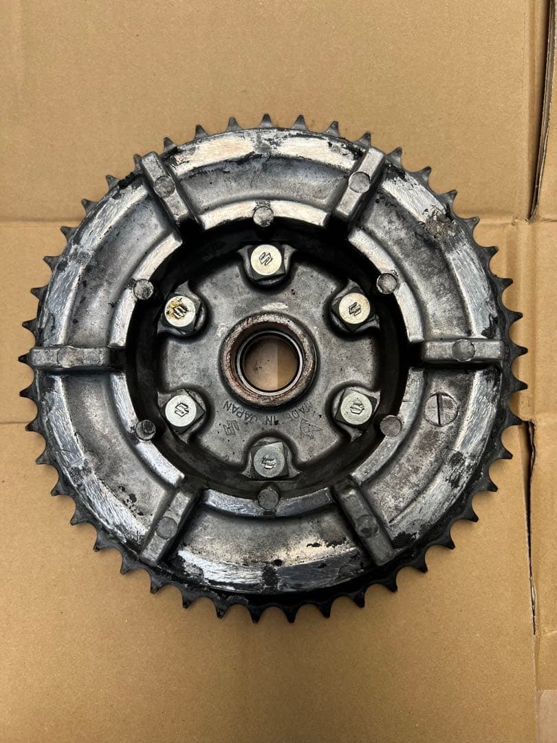 GS400 純正 ドラムパネル スプロケタワー セット - メルカリ