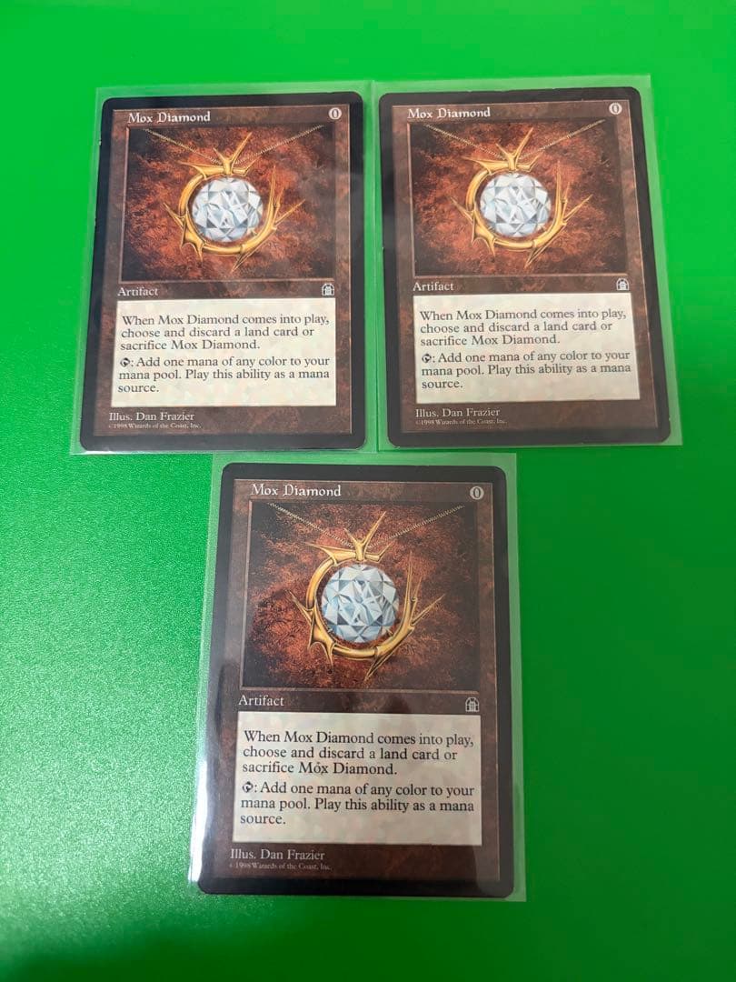 MTG モックス・ダイヤモンド　英語版　3枚セット MTG専門店|東京MTG】MTGカード・アート通販サイト