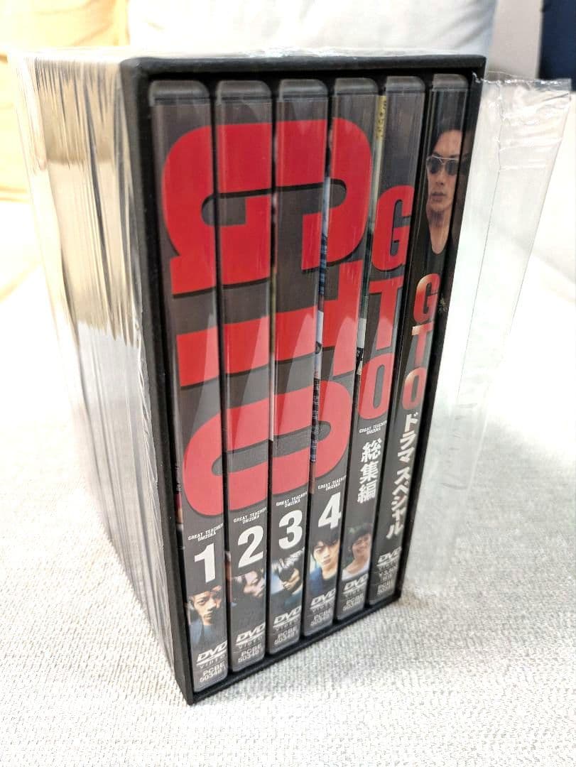 GTO DVD-BOX〈6枚組〉　ドラマスペシャル盤付 GTO DVD-BOX 総集編 ドラマスペシャル DVD6枚 帯付き - メルカリ