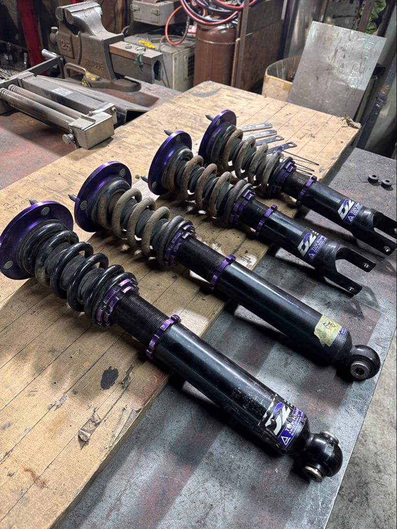 きめこみ7FD3S RX-7 RX7 D2 車高調　一台分 D2JAPAN（ディーツージャパン） RX-7 FD3S 車高調 D2ジャパン