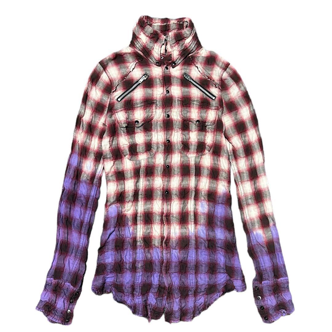 L.G.B. チェックシャツ グラデーションチェックシャツ グラデーション
