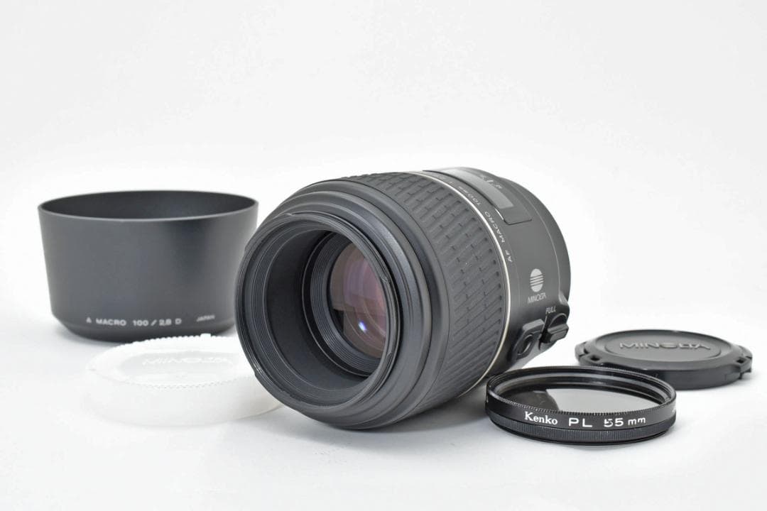 レンズ(単焦点) MINOLTA AF MACRO 100mm f/2.8 D #7813 Minolta AF Macro 100mm f/2.8 - Wikipedia